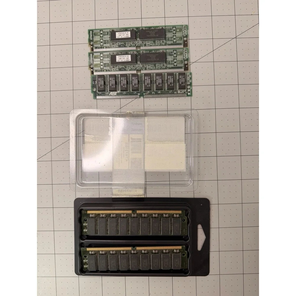 Vintage RAM Memory Lot Kingston KTM7318/8 8MB Kit IBM AST 72-Pin SIMM